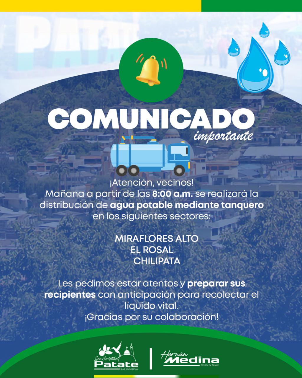 REPARTICION DE AGUA