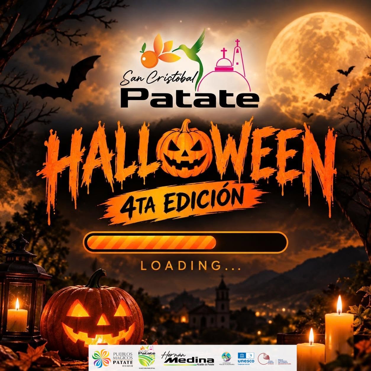 CONVOCATORIA ABIERTA: 4TA EDICIÓN HALLOWEEN EN PATATE