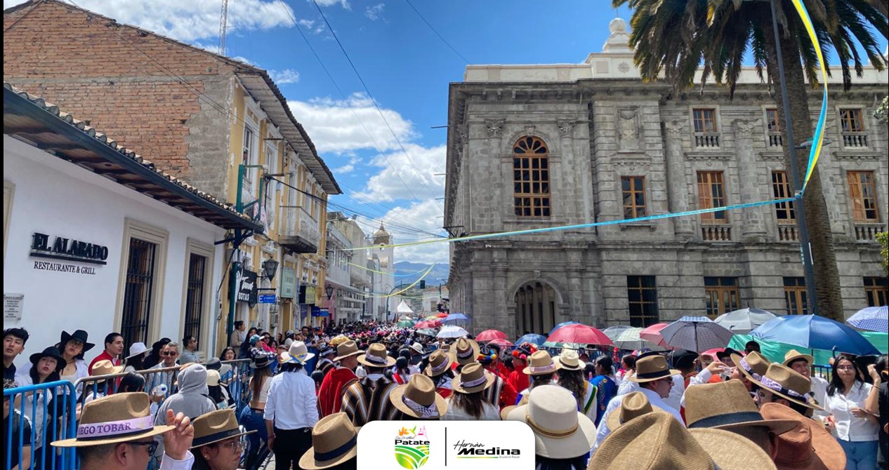 El GAD Municipal de Patate presente en la tradicional celebración de la Mama Negra 
