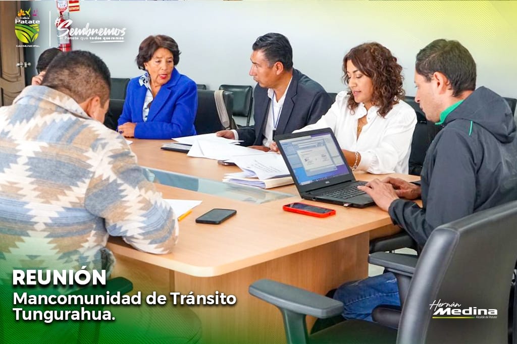 REUNIÓN Mancomunidad de Tránsito de Tungurahua